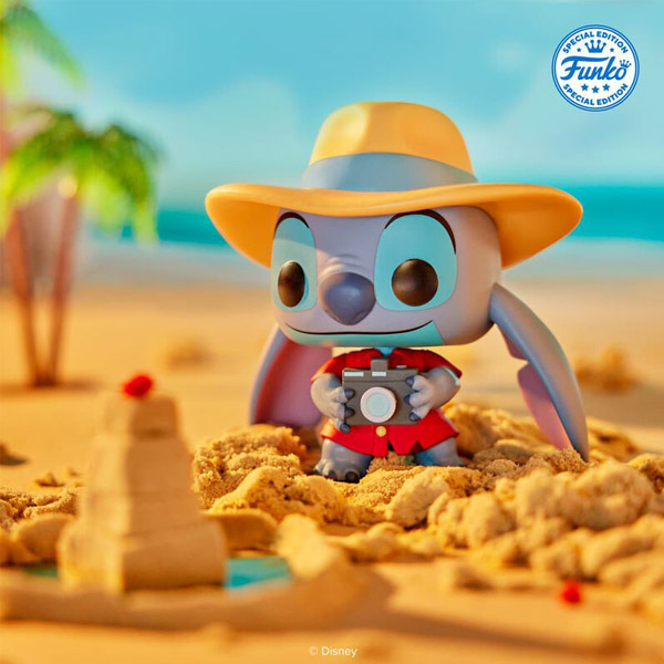 Funko POP #1569 Disney Lilo and Stitch Tourist Stitch Exclusive Figure